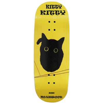 Noahwood 15s PRO Fingerboard Deck (5-Layer Colour Maple Wooden Pro Concave 35 x 98mm Handmade Deck + 2 Grip Tape) Cat Deck