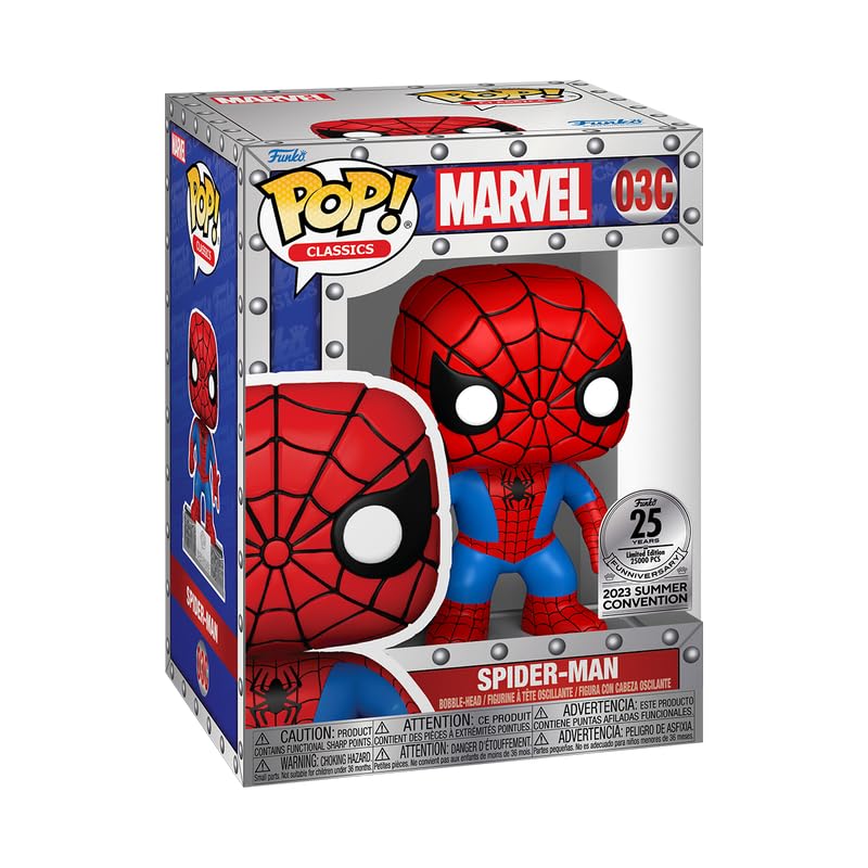 Funko SDCC 2023 (Shared): Marvel POP! Classics Spider-Man 25TH Anniversary