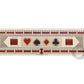 House of Cribbage - 3 Track Continuous Cribbage Board Inlaid in Maple Wood/Bloodwood - Size: 12.5 Inch - Wood Inlaid Card Symbols (Suits) + Storage