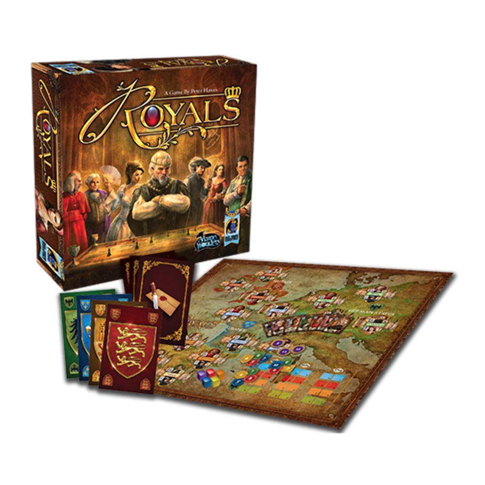 Royals Board Game by Arcane Wonders | Ages 10+ | 2-5 Players