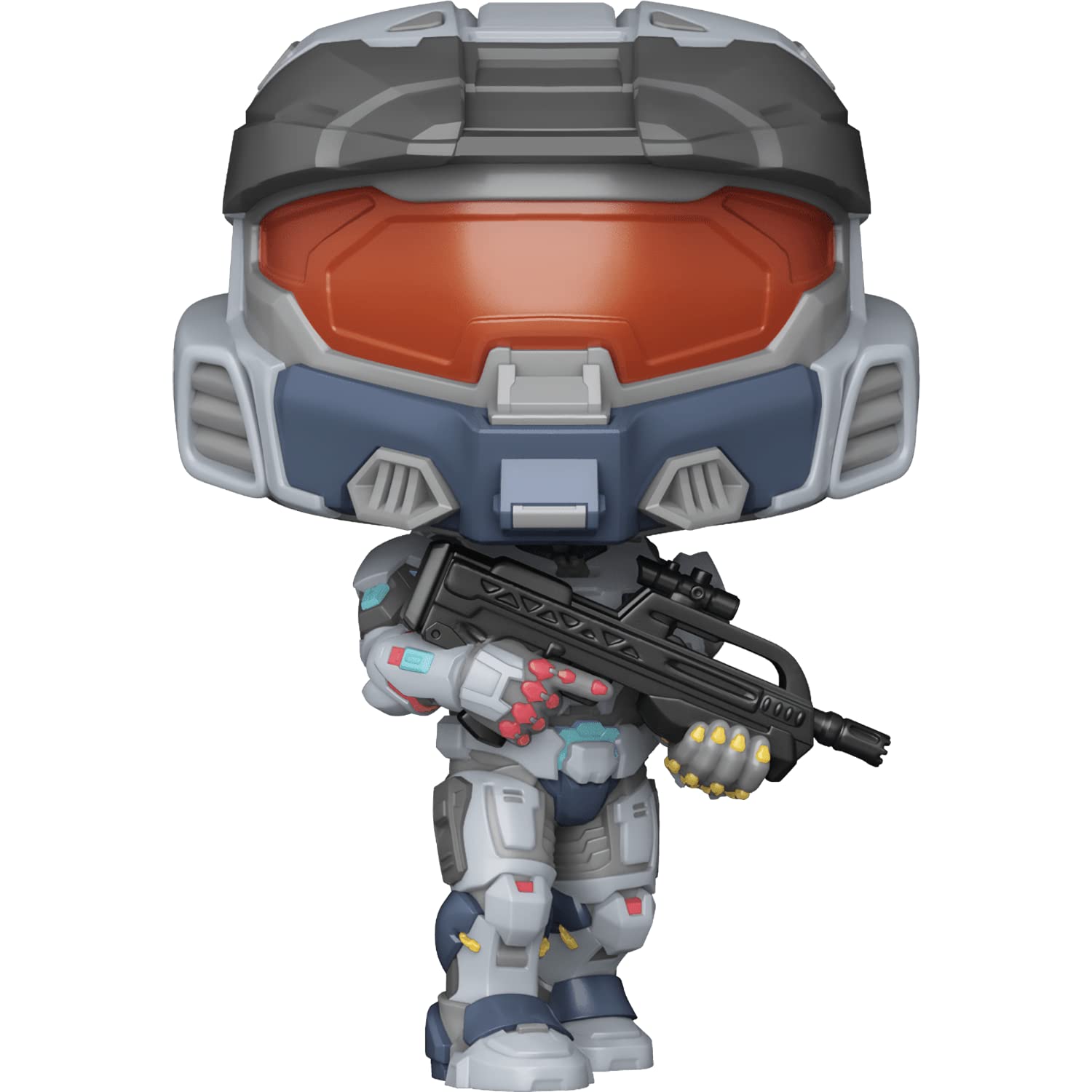 Funko Spartan Mark VII w/ BR75 Battle R i f l e (Specialty Series): P o p ! Games Vinyl Figurine Bundle with 1 Compatible 'ToysDiva' Graphic Protector