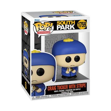 Funko Pop! TV: South Park - Craig Tucker with Stripe - Collectable Vinyl Figure - Gift Idea - Official Merchandise - Toys for Kids & Adults - TV Fans