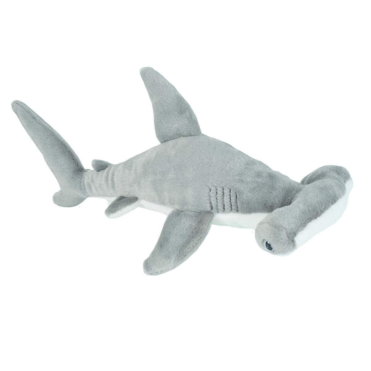 Wild Republic Hammerhead Shark Plush, Stuffed Animal, Plush Toy, Gifts for Kids, Cuddlekins 13"