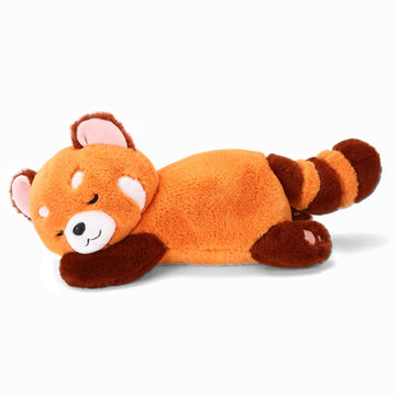 Riuhot Red Panda Stuffed Animal Pillow - Cute Plush Toy Plushie Christmas Valentine's Day Gift for Girlfriend Kids Birthday - 13.7" Panda Pillow