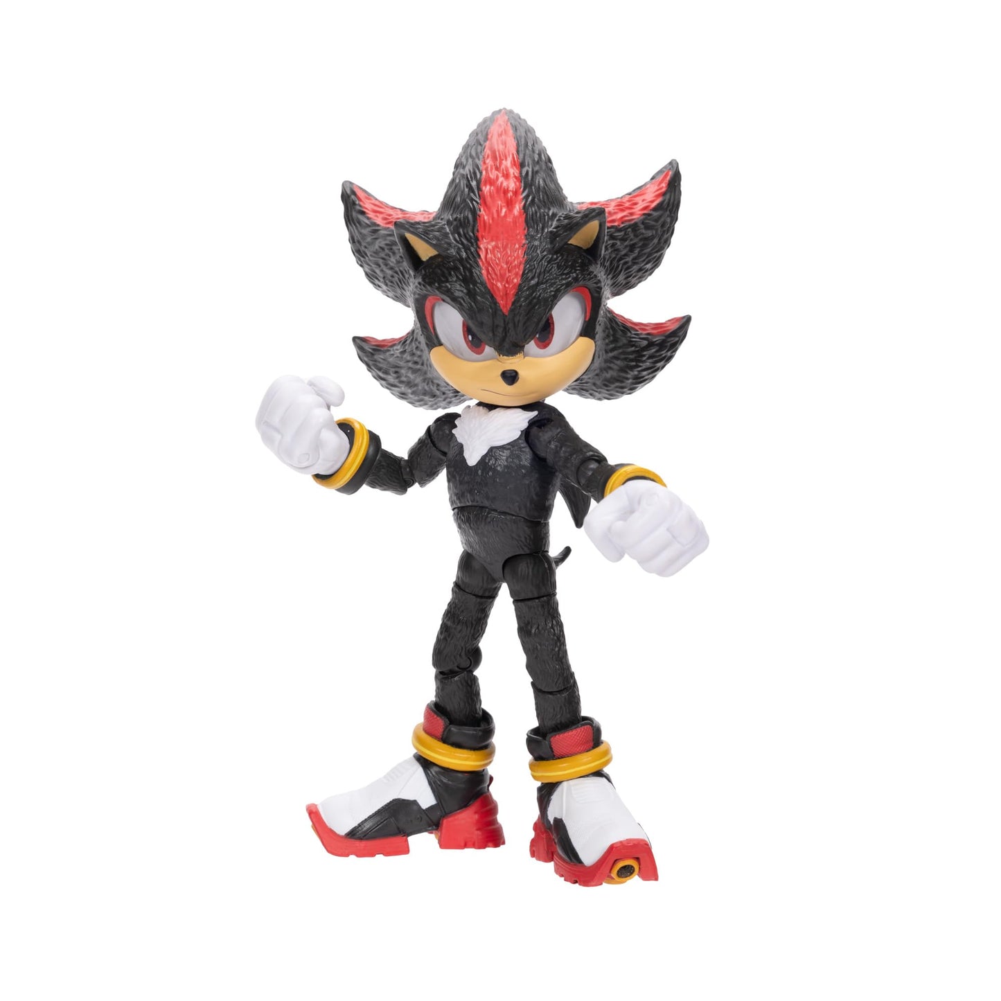 Sonic The Hedgehog 3 Movie 5-InchAction Figure 4-Pack, Articulated Figures from Jakks Pacific's Wave 1 Include Sonic The Hedgehog, Shadow, Tails,
