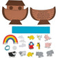 Fun Express Noahs Ark Craft Kit - Makes 12 - Sunday School, Religious Crafts for Kids - VBS Vacation Bible School Supplies/Decor