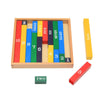 Mfumyy Montessori Math Materials for Preschool, Wood Small Numerical Rods,Educational Counting Toy,Math Blocks,Addition and Subtraction Games