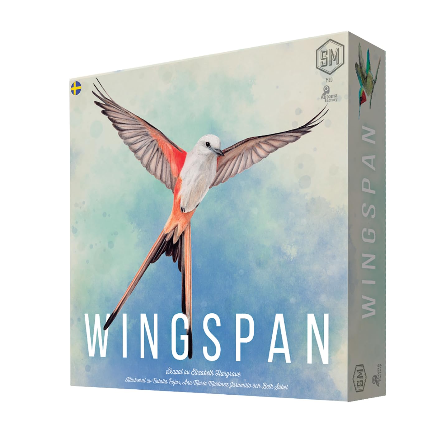 Stonemaier Games: Wingspan (Base Game) by Elizabeth Hargrave | A Relaxing, Award-Winning Strategy Board Game About Collecting Birds for Adults