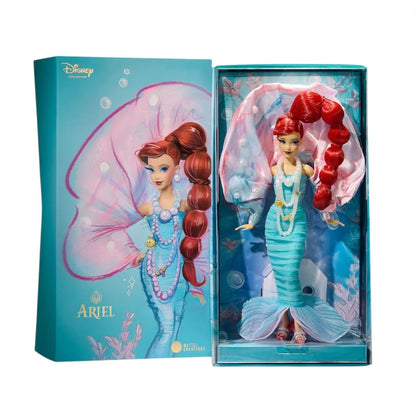Disney Princess Collector Once Upon a Whimsy Collection Ariel Doll, 11 Inches