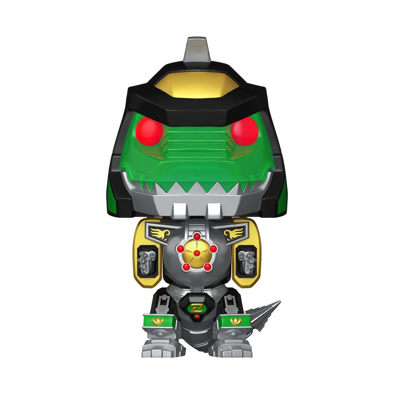 Funo Pop! Bitty Bots: Power Rangers - Dragon Zord with Green Ranger - 0.9 Inch and 4.7 Inch (11.9 Cm) - Television Collectable - Gift Idea - Toys for