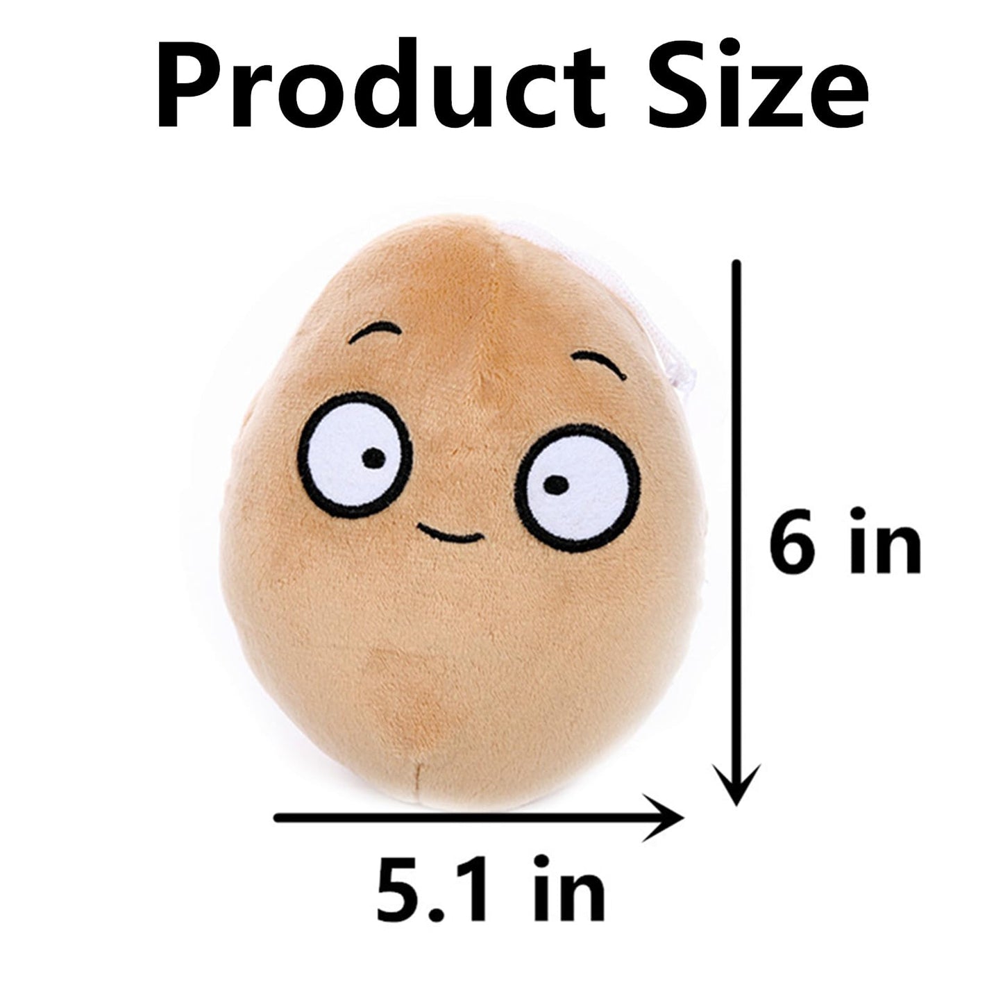 JHESAO 1 PCS Plants and Zombies WallNut Plush Zombies Toys PVZ 1 2 Stuffed Soft Doll Walnut Plant Toy New