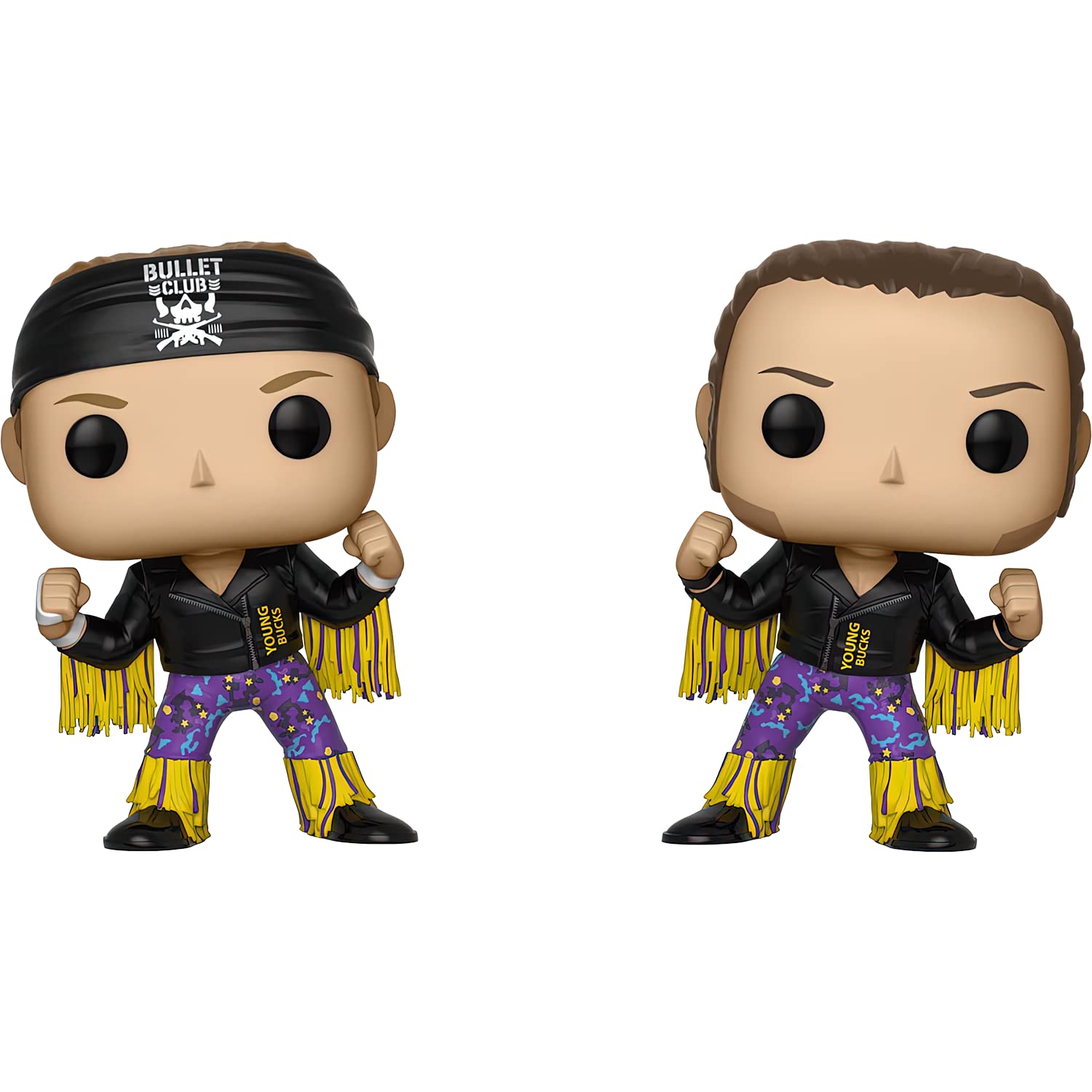Funko The Y o u n g B u c k s (Hot Topic Exc): P o p ! Vinyl Figurine Bundle with 1 Compatible Protector (30354 - B)