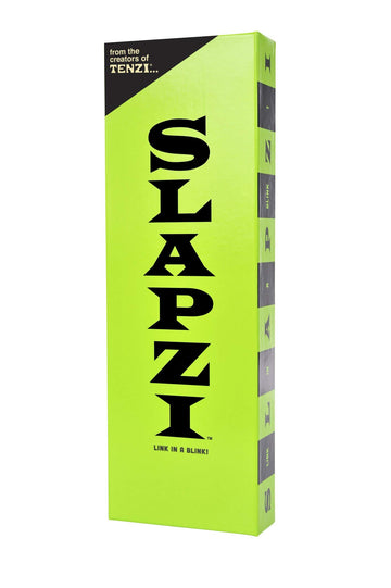 TENZI SLAPZI Full-Sized Edition - Includes 120 Picture Cards, 65 Clue Cards - The Quick Thinking and Fast Matching Card Game for All Ages - 2-8
