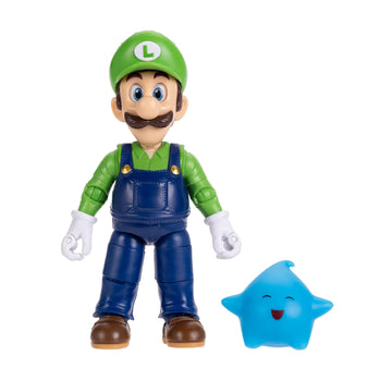 Jakks Pacific The Super Mario Galaxy Movie 6-inch Luigi Figure