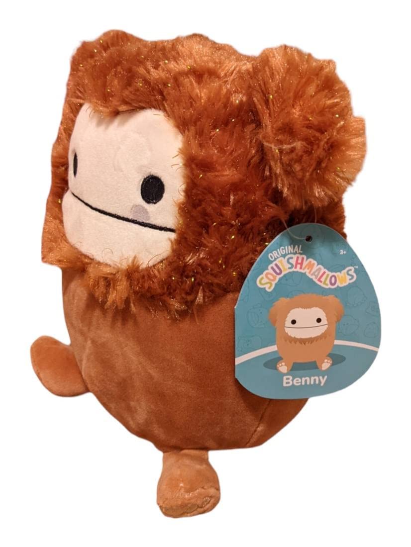 Squishmallows Benny The Bigfoot with Golden Hair 7.5" Plush Stuffed Animal