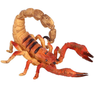 FLORMOON Animal Figures Realistic Scorpion Plastic Early Educational Toys Cupcake Topper Party Gift for Kids 2+ Year Old