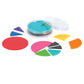 Learning Resources Rainbow Fractions Deluxe Circles with Storage