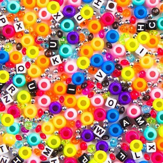 CRAYOLA Fashion Angels Alphabet Bead Bracelet Set - It's My Story Creative Activity and Gift for Girls, 8 Years