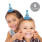 Big Dot of Happiness Pawty Like a Puppy - Mini Cone Dog Baby Shower or Birthday Party Hats - Small Little Party Hats - Set of 8