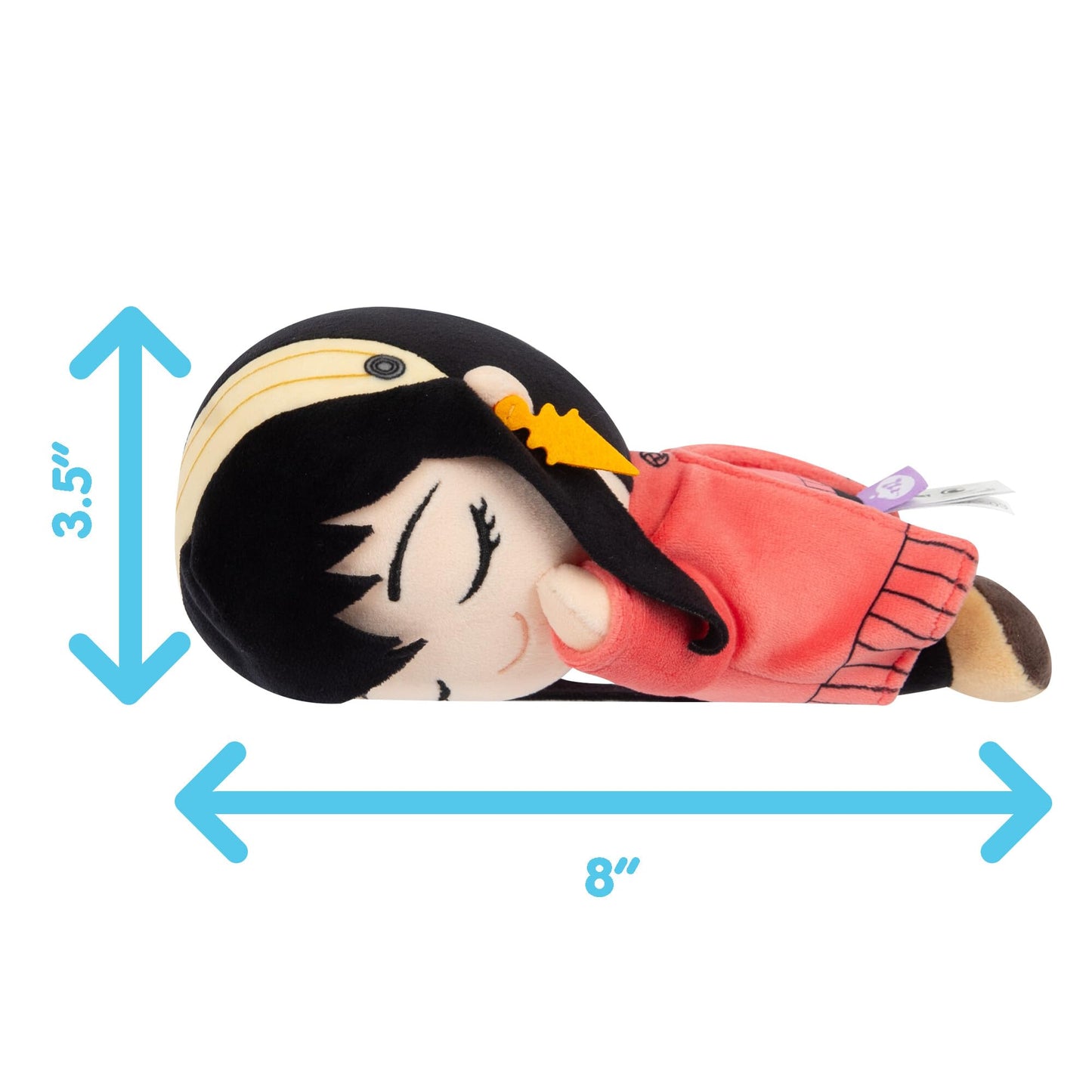 Club Mocchi-Mocchi- Suya Suya Sleeping Friend Plush - Spy X Family Yor Forger - Sleeping Spy X Family Figure Plush - Squishy Anime Plushies and Kawaii