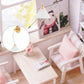Amagogo 2X 1/12 Dollhouse Miniature Fruniture Mini Ceiling Lamp Tiny Battery Operated Bedroom Living Room Decoration Accessories