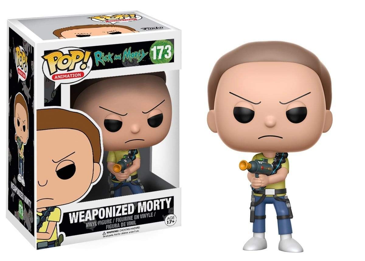 Funko POP Animation Rick and Morty Weaponized Morty Action Figure