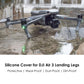 CAPART Landing Gear Mats for DJI Air 3 / 3S, Landing Legs Wear-Proof Dust-Proof Feet Caps