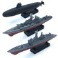 Kvvdi 8 Sets 3D-Puzzle Model Battleship Aircraft Carrier Toy Submarine, Plastic Model Warships Ship Kits, Navy for Collection
