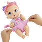 My Garden Baby Kitten Bebe and Pees Pink Ears Baby Doll Toy with Diaper, Bottle, Headband and Accessories, Gift +3 Years (Mattel HHL21)
