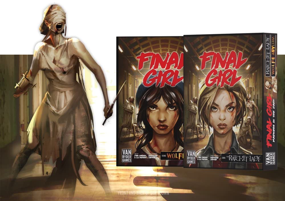 Van Ryder Games - Horror Board Game - Final Girl - Madness in The Dark - Feature Film Box, Core Box Required, Solo Play, 20-60 Mins Gameplay, Ages 14+