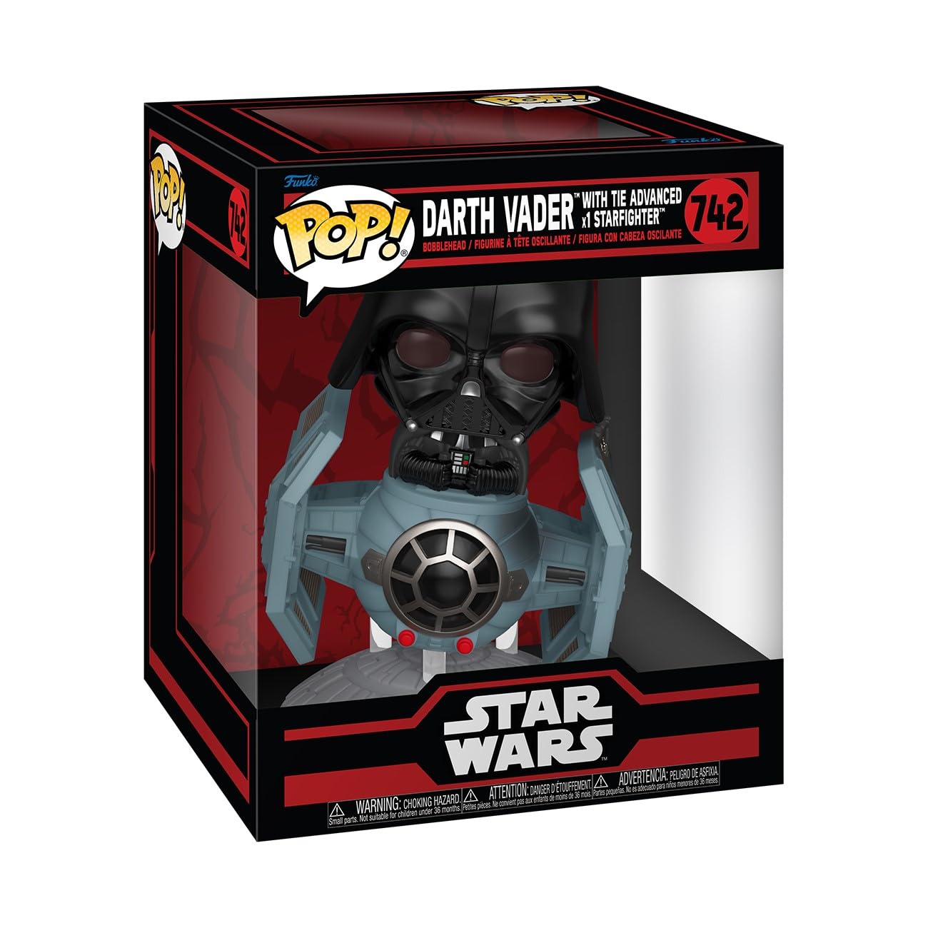 Funko POP! Rides: Star Wars Darkside - TIE Advanced X1 with Darth Vader