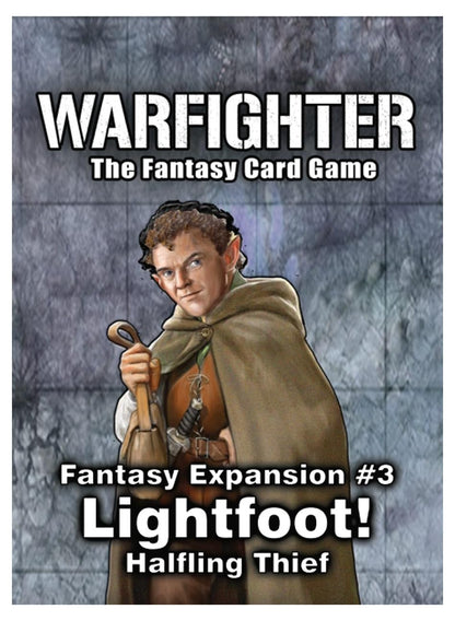 Warfighter: Fantasy Expansion #3 - Lightfoot: Halfling Thief Card Deck Game Accessory