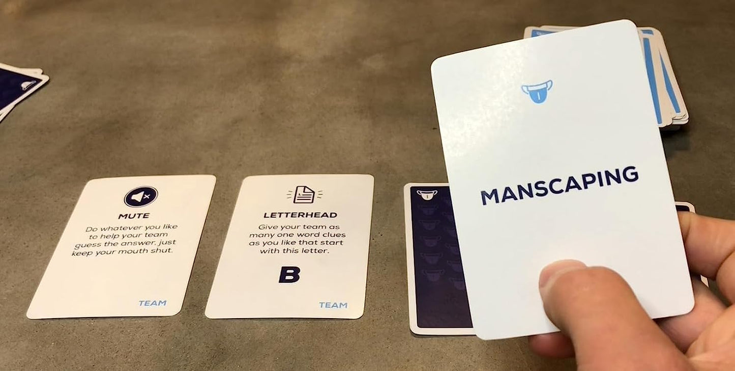 Biting Your Tongue - A Party Card Game Where You Choose Your Words Wisely