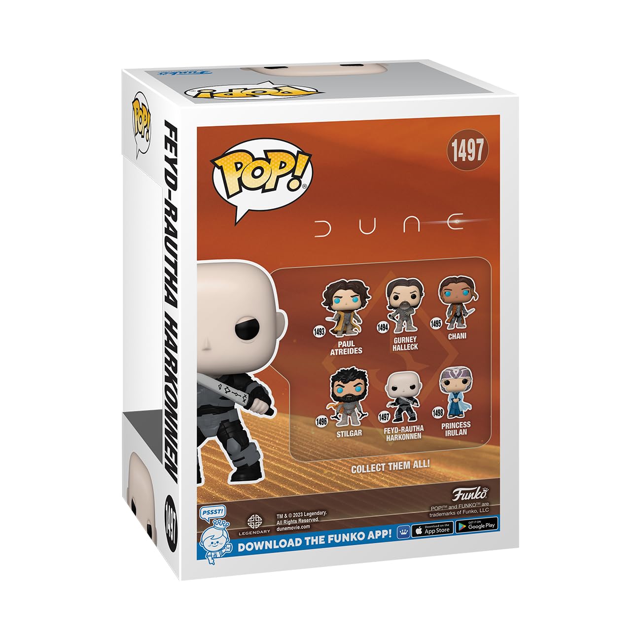 Funko POP! Movies: Dune 2 - Feyd Rautha Harkonnen - Collectable Vinyl Figure - Gift Idea - Official Merchandise - for Kids & Adults - Movies Fans