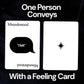 Cards For Conveying - Emotional Connection Card Game | Feelings & Needs for Deeper Relationships