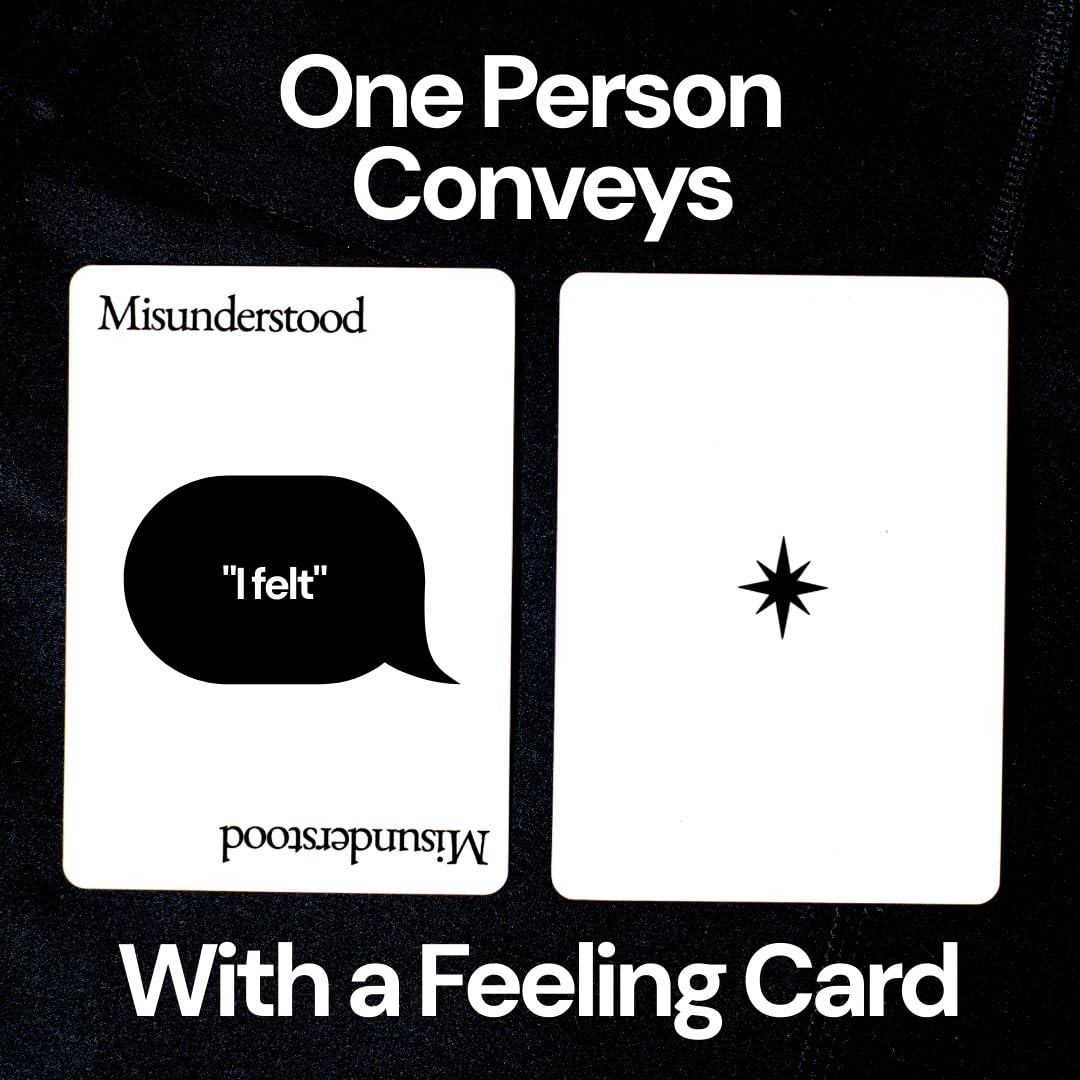 Cards For Conveying - Emotional Connection Card Game | Feelings & Needs for Deeper Relationships