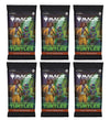 6 Packs Magic The Gathering Play Booster Pack Lot MTG Teenage Mutant Ninja Turtles