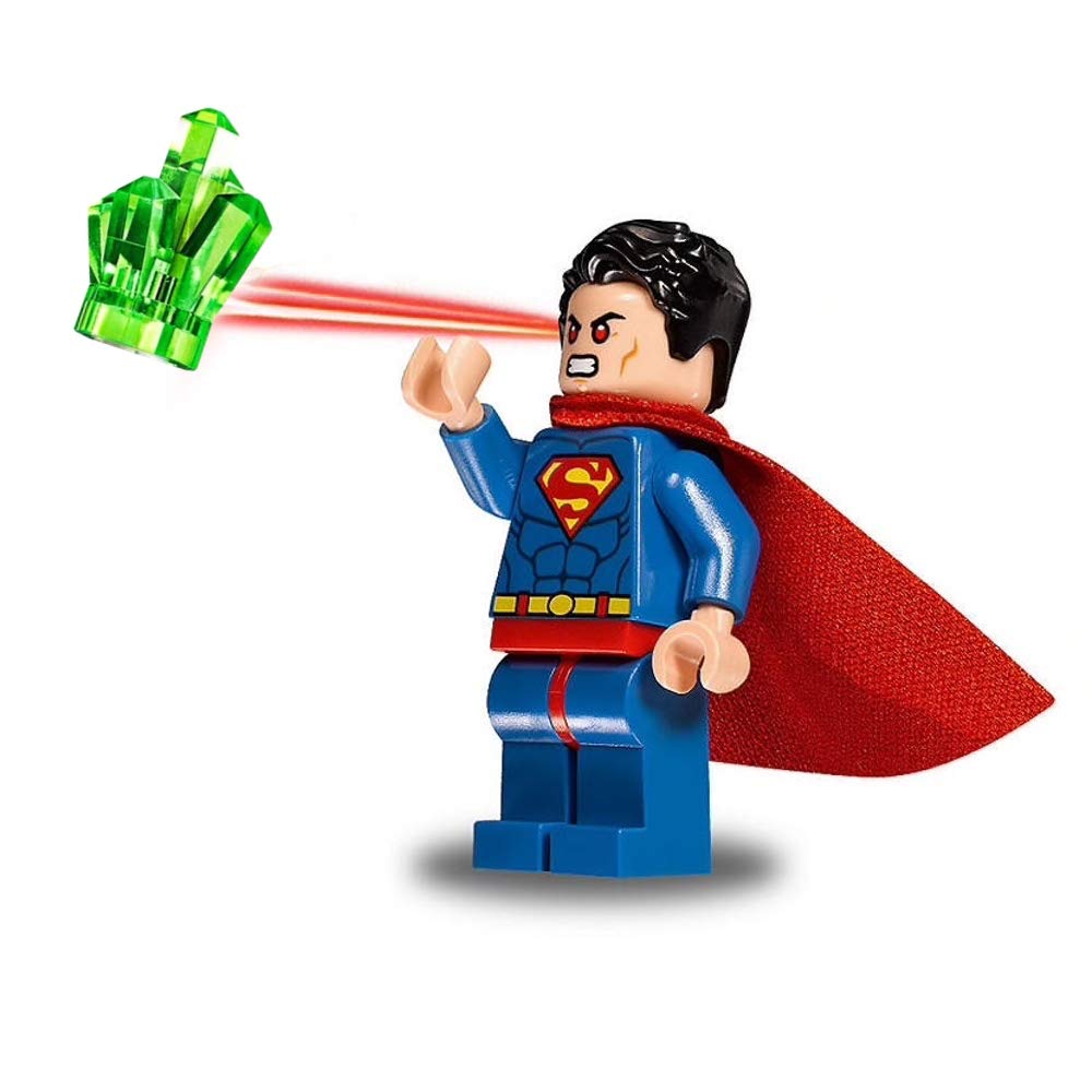LEGO Super Heroes: Justice League Minifigure - Superman (Dark Red Cape/Red Eyes) 76096