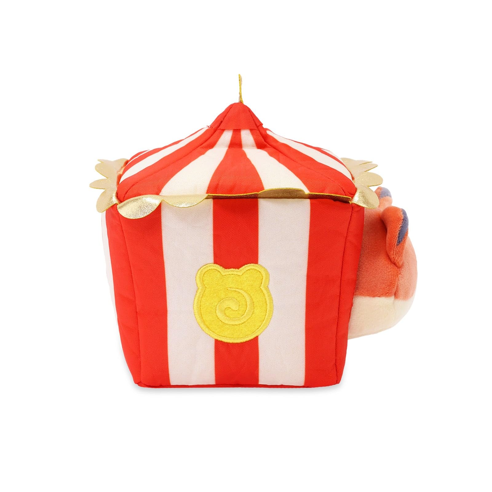 Anirollz Circus Tent Foxiroll Outfitz Plush - Removable Tent Costume Fox Plush, Soft Stuffed Animal Toy