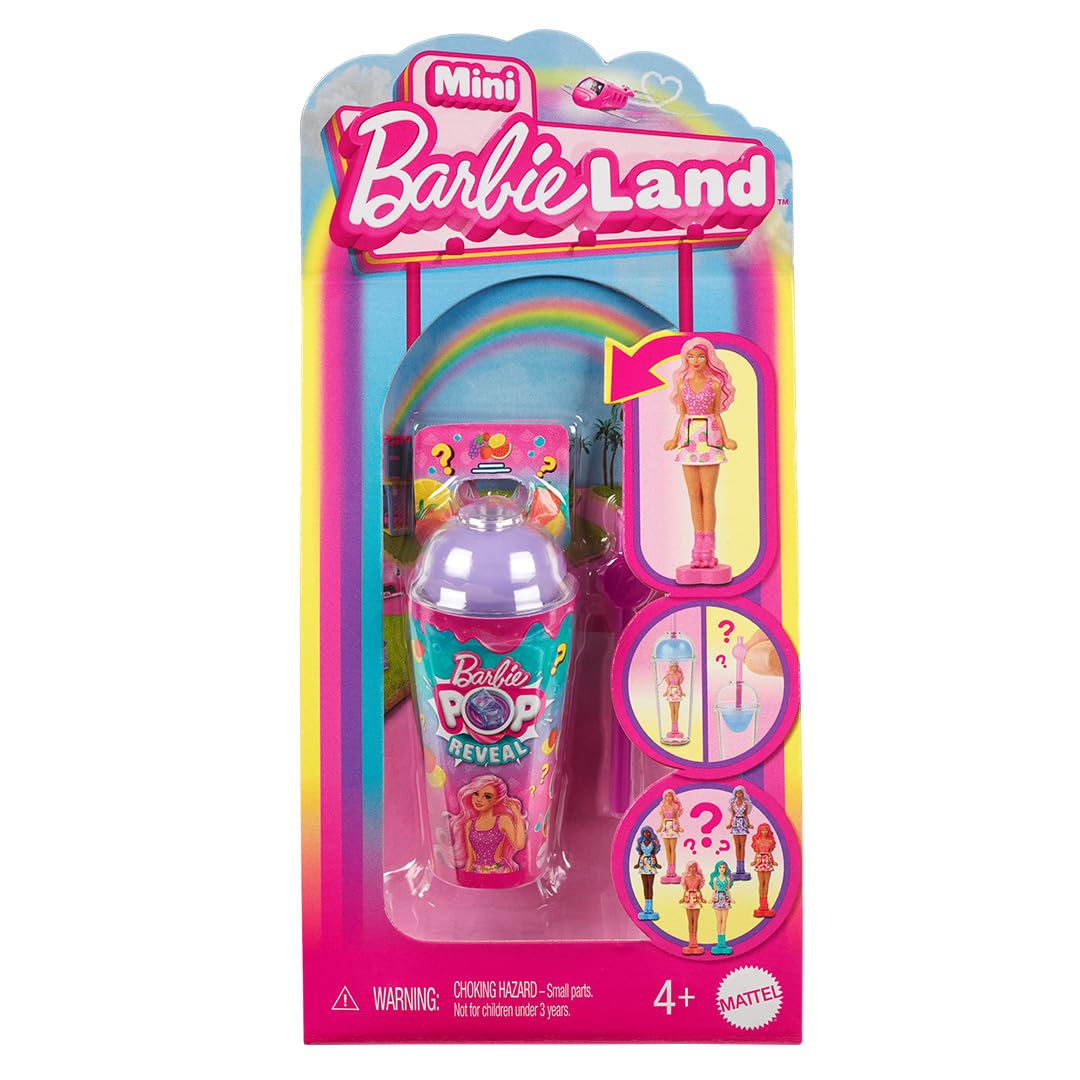 Barbie Mini Barbieland Doll Reveal Figure, Random Model