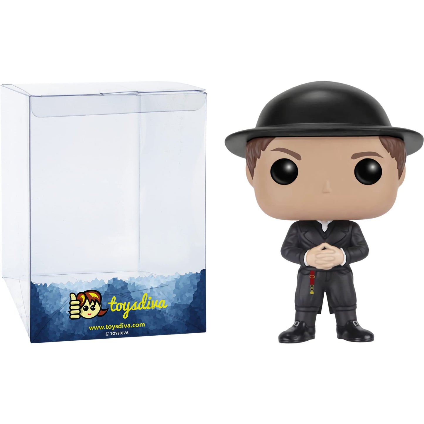 Funko Parson C o o l i n s : P o p ! Movies Vinyl Figurine Bundle with 1 Compatible 'ToysDiva' Graphic Protector (269-07572 - B)