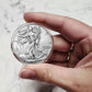 OnFireGuy 10pcs 40.6mm Direct Fit H40 Coin Holder Capsules for 1oz Silver Eagles | Protective Coin Cases for American Silver Eagles, 1oz Silver Panda