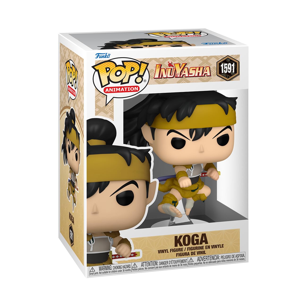 Funko POP! Animation: Inuyasha - Koga - Collectable Vinyl Figure - Gift Idea - Official Merchandise - for Kids & Adults - Anime Fans - Model Figure
