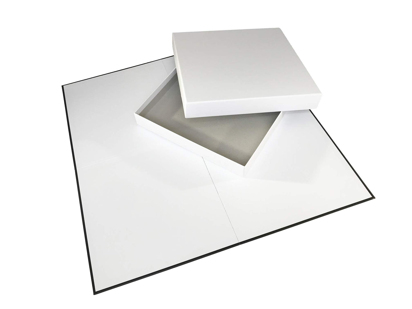 Apostrophe Games Blank Game Board & Box (20" x 20" Board) Create Your Own Board Game, DIY Board Game, Family Board Games