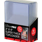 Ultra PRO Toploader 3"x4" 120pt (10ct) for Pokemon Cards, Pokemon Card Binder, Magic the Gathering - Clear PVC Holders for Baseball, Basketball