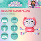 DreamWorks Gabby's Dollhouse DJ Catnip Bedding Super Soft Plush Cuddle Pillow Buddy, (Officially Licensed Product) By Franco