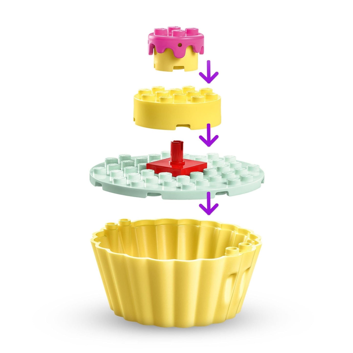 LEGO Gabby's Dollhouse Bakey with Cakey Fun 10785 Building Toy Set for Fans of The DreamWorks Animation Series, Pretend Play Kitchen, Oven and Giant