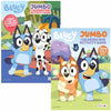 Bendon Bluey Coloring and Activity Books 2-Pack - Kids Drawing Kit with Puzzles, Mazes & Educational Games