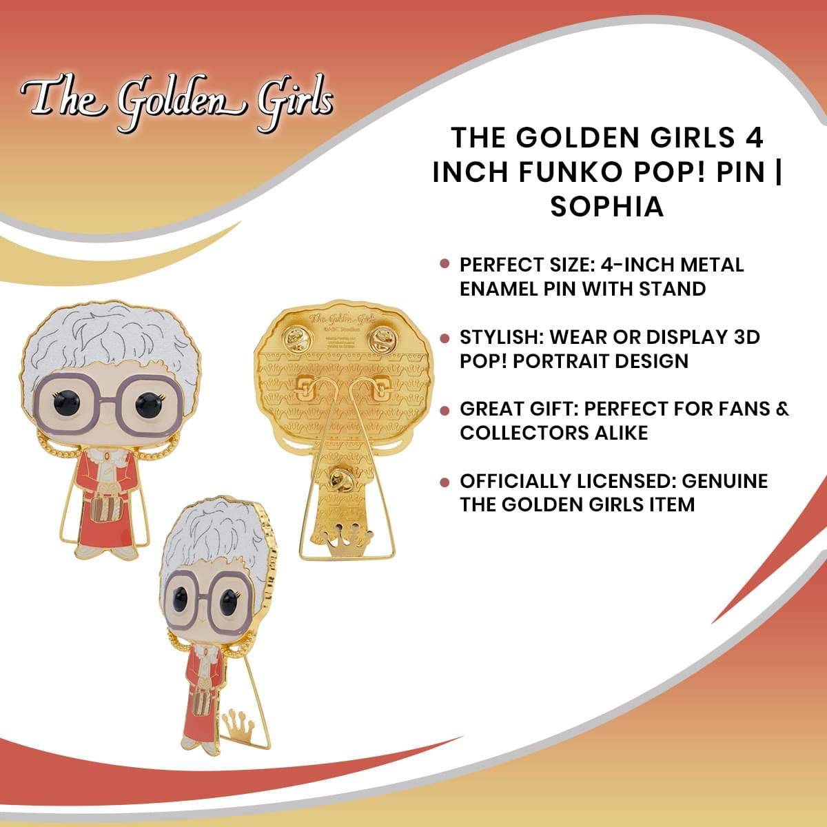 Funko POP TV: Golden Girls Sophia Action Figure