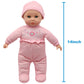 New Adventures Cuddle Kids 14" Lovable Talking Triplets Dolls - Each Doll Says 12 Phrases, Includes Large Blanket & 3 Bottles, Kids Pretend Play Ages